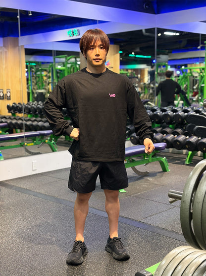 【YH0】Cotton Mix Long Sleeve T-Shirts